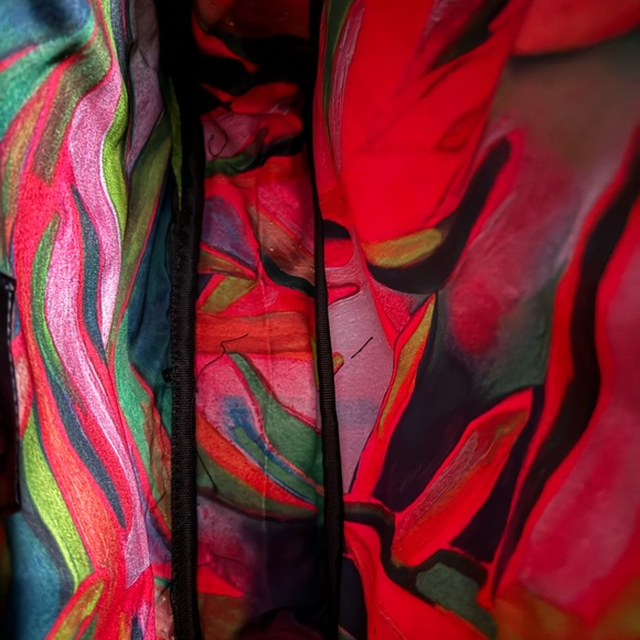 Cow fur hair calf leather satchel Brand New - Picture 10 of 12